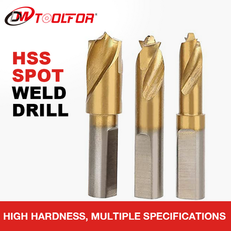 Profession Factory HSS M35 מקדחי ריתוך נקודתיים קובלט