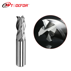 מכירה ישירה במפעל DIN844 6 מ'מ Hss End Mill כרסום חותכי זוויתי זוויתי